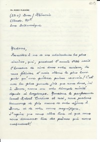 [Carta] 1946 dic. 1, Bonn, [Alemania] [a] Gabriela Mistral