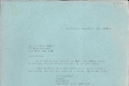 [Carta] 1946 Sept. 19, Monrovia [a] Ann Watkins Inc.