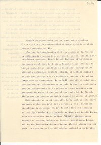 [Carta] [a] [Gabriela Mistral]