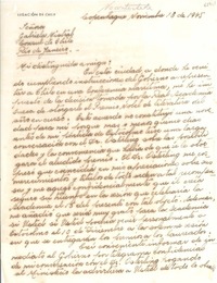 [Carta] 1945 nov. 18, Copenhague [a] Gabriela Mistral, Río de Janeiro