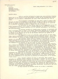 [Carta] 1946 nov. 23, Nueva York [a] Gabriela Mistral, Los Ángeles