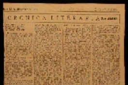 Crónica literaria
