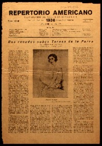 Dos recados sobre Teresa de la Parra