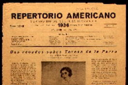 Dos recados sobre Teresa de la Parra