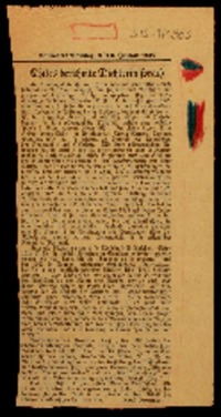 Chiles berühmte dichterin fprach