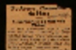 No ateneu comercial do Pôrto a conferência de Gabriela Mistral.