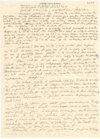 [Carta] 1948 mar. 11, México D.F. [a] Gabriela [Mistral]