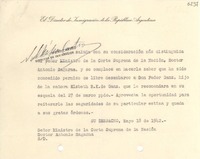 [Carta] 1942 mayo 18, Buenos Aires [a] Antonio Sagarna