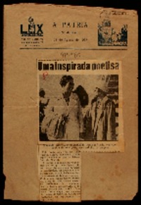 Uma inspirada poetisa