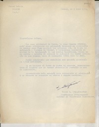 [Carta] 1953 juin 9, Grasse, [France] [a] [Gabriela Mistral]