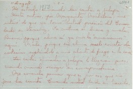 [Carta] 1950 ago. 11 [a] [Gabriela Mistral]