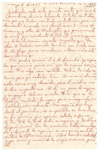 [Carta] 1951 mar. 2 [a] Gabriela Mistral