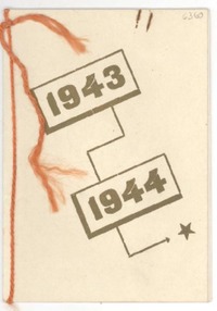 [Tarjeta] 1944 ene. 1, Santiago, [Chile] [a] Gabriela Mistral, Petrópolis