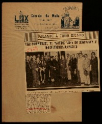 Uma solemnidade na Mayrink Veiga em homenagem a' independencia do México