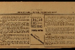 La oración de la maestra.