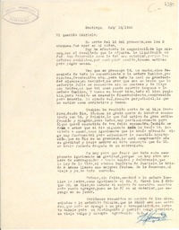 [Carta] 1945 oct. 18, Santiago, [Chile] [a] Gabriela [Mistral]