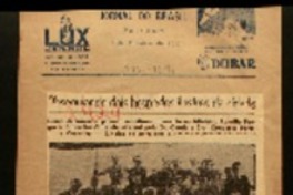 Obsequiando dois hospedes ilustres da cidade