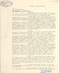 [Carta] 1946 abr. 17, Santiago, [Chile] [a] Gabriela Mistral, Los Angeles, California