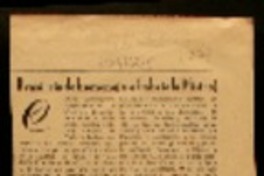 Brasil rinde homenaje a Gabriela Mistral