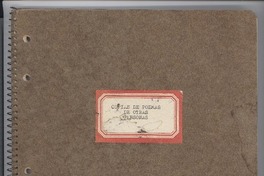 [Cuaderno con copias de poemas de otras personas]