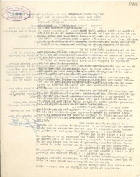 [Carta] 1947 ene. 24, Santiago [a] Gabriela Mistral, Los Ángeles, California