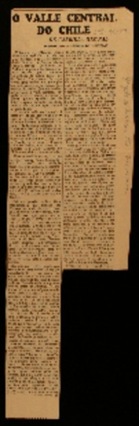 [El Valle Central de Chile]: