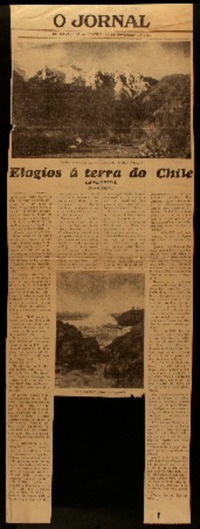 [Elogios a la tierra de Chile]: