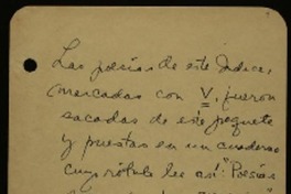 [Borradores de poesía]