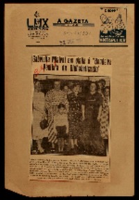 Gabriela Mistral em visita á "Bandeira Paulista de Alphabetização"