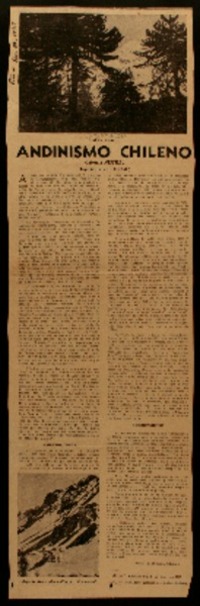 Andinismo chileno