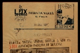 Gabriela Mistral visitou, hontem, a séde da Associação Paulista de Imprensa