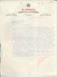 [Carta] 1945 nov. 24, Madrid, España [a] Sra. Da. Lucila Godoy, Consulado de Chile en Petrópolis, (Brasil)