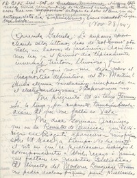 [Carta] 1947 nov. 28, Los Ángeles, California [a] Gabriela Mistral