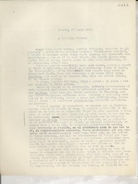 [Carta] 1954 jun. 25, Madrid, [España] [a] Gabriela Mistral