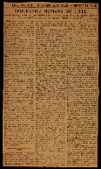 Geographia humana do Chile: