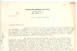 [Carta] 1948 jun. 21, New York [a] Gabriela Mistral