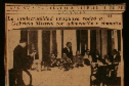 La intelectualidad uruguaya rodeó a Gabriela Mistral con admiración y simpatía