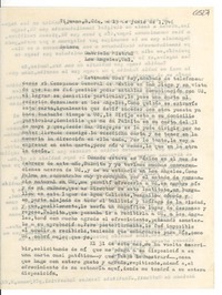 [Carta] 1946 jun. 13, Tijuana [a] Gabriela Mistral, Los Ángeles, California