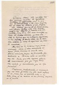 [Carta] [a] Gabriela Mistral