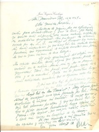 [Carta] 1947 feb. 16, San Francisco, [Estados Unidos] [a] Gabriela [Mistral]