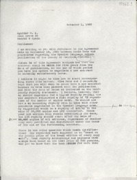 [Carta] 1963 Nov. 1, [New York, Estados Unidos] [a] Aguilar S. A., Juan Bravo 38, Madrid, Spain