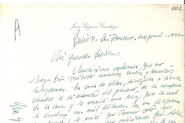 [Carta] 1946 jul. 8, San Francisco, California [a] Gabriela Mistral