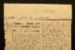 Mañana llegará a S. Fe Gabriela Mistral una gran figura de América.