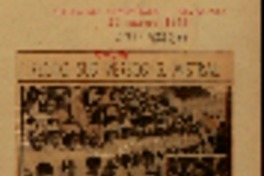 Recitó sus versos Gabriela Mistral