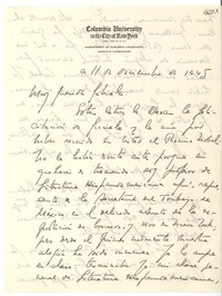 [Carta] 1945 dic. 11, New York [a] Gabriela Mistral