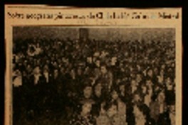 Sobre geografía de Chile habló Gabriela Mistral