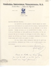 [Carta] 1949 mar. 2, México D. F. [a] Gabriela Mistral