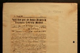 Será huesped de Bahía Blanca la escritora Gabriela Mistral brillante figura de las letras suramericanas, la insigne poetisachilena ofrecerá esta tarde una disertación sobre su obra en la Biblioteca Rivadavia : programa de dos actos preparados en su honor.