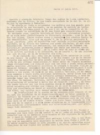 [Carta] 1939 jul. 20, París [a] Gabriela Mistral