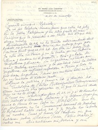 [Carta] 1947 ene. 24, Pittsburgh, Pennsylvania, [EE.UU.] [a] Gabriela [Mistral]